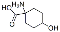 Structure of CYCLOHEXANECARBOXYLIC ACID 1-AMINO-4-HYDROXY-