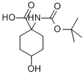 Structure of BOC-(4-CIS/TRANS)-1, 1-ACCH(4-OH)