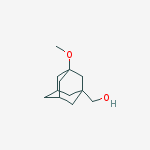 3-Methoxy-1-hydroxymethyladamantane结构式
