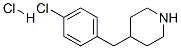 Structure of 4-(4-CHLOROBENZYL)PIPERIDINE HYDROCHLORIDE