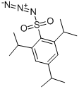 2,4,6-三异丙基苯磺酰叠氮化物结构式