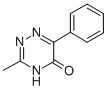 Structure of 1,2,4-triazin-5(2H)-one, 3-methyl-6-phenyl-