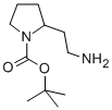 Structure of 2-(AMINOETHYL)-1-N-BOC-PYRROLIDINE