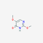 Structure of 2,5-dimethoxy-4-hydroxypyrimidine