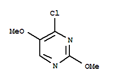 2,5-二甲氧基-4-氯嘧啶结构式
