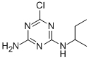 Chemical structure of SEBUTHYLAZINE-DESETHYL