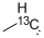 Structure of PROPENE-2-13C