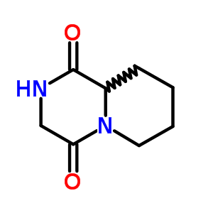 Structure of Hexahydro-Pyrido[1,2-A]Pyrazine-1,4-Dione
