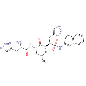Structure of L-Histidinamide, L-histidyl-L-leucyl-N-2-naphthalenyl-
