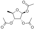 Structure of tri-O-acetyl-5-deoxy-D-ribofuranose