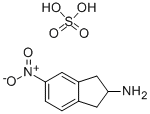 5-硝基茚-2-胺硫酸盐结构式