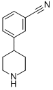 3-哌啶-4-基苯腈结构式