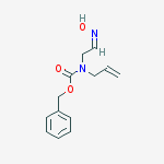 Structure of (E)-benzyl allyl(2-(hydroxyimino)ethyl)carbamate