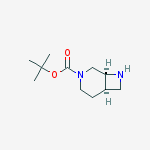 Structure of cis-3-Boc-3,8-diazabicyclo[4.2.0]octane