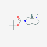 Structure of (6aR)-tert-Butyl hexahydropyrrolo[3,4-b]pyrrole-5(1H)-carboxylate