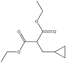 Structure of diethyl2-(cyclopropylMethyl)Malonate