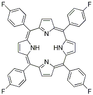 Structure of 5,10,15,20-TETRAKIS(4-FLUOROPHENYL)-21H,23H-PORPHINE)