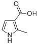 Structure of 2-METHYL-1H-PYRROLE-3-CARBOXYLIC ACID