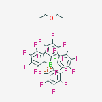 Structure of LITHIUM TETRAKIS(PENTAFLUOROPHENYL)-