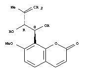 Structure of Murrangatin