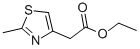 Structure of (2-METHYL-THIAZOL-4-YL)-ACETIC ACID ETHYL ESTER