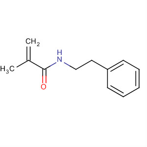 Structure of 2-Propenamide, 2-methyl-N-(2-phenylethyl)-