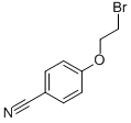 Structure of Benzonitrile,4-(2-broMoethoxy)-