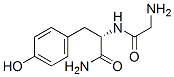 Structure of glycyltyrosinamide