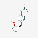 Structure of rac trans-Loxoprofen Alcohol