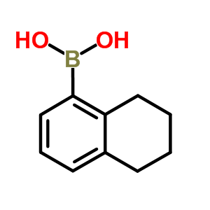 5,6,7,8-Tetrahydronaphthalen-1-Ylboronic Acid结构式