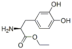 Structure of ethyl (2S)-2-amino-3-(3,4-dihydroxyphenyl)propanoate