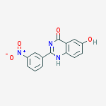 Structure of 6-hydroxy-2-(3-nitrophenyl)quinazolin-4(3H)-one