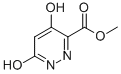 Structure of 3-PYRIDAZINECARBOXYLIC ACID 1,6-DIHYDRO-4-HYDROXY-6-OXO-,METHYL ESTER