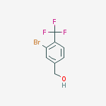 Structure of (3-bromo-4-(trifluoromethyl)phenyl)methanol
