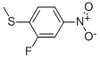 Structure of 2-Fluoro-4-Nitrothioanisole
