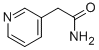 Structure of 2-(PYRIDIN-3-YL)ACETAMIDE