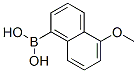 Structure of 5-methoxynaphthalen-1-ylboronic acid
