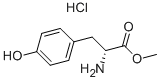 Structure of H-D-TYR-OME HCL