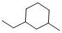 Structure of 1-ETHYL-3-METHYLCYCLOHEXANE
