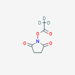Structure of N-Acetoxy-d3-succinimide