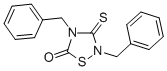 Structure of 2,4-DIBENZYL-3-THIOXO-[1,2,4]THIADIAZOLIDIN-5-ONE