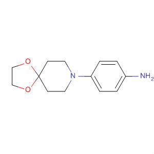 Structure of Benzenamine, 4-(1,4-dioxa-8-azaspiro[4.5]dec-8-yl)-