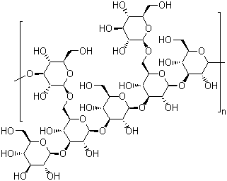 香菇多糖结构式