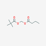 Structure of (PIVALOYLOXY)METHYL BUTYRATE
