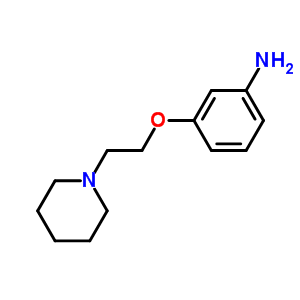 3-(2-(PIPERIDIN-1-YL)ETHOXY)ANILINE,95+%结构式