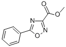 Structure of METHYL 5-PHENYL-1,2,4-OXADIAZOLE-3-CARBOXYLATE
