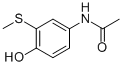 _x00B_3-(Methylthio)paracetamol结构式