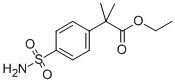 Structure of 4-(Aminosulfonyl)-a,a-dimethyl-benzeneacetic Acid Ethyl Ester
