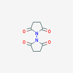 1、1-双琥珀酰亚胺 1,1\'-Bisuccinimide结构式