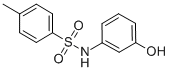 Structure of N-(m-hydroxyphenyl)-p-toluenesulphonamide